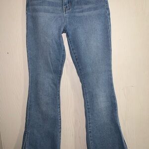 Classic Light Blue Kids Flared Jeans